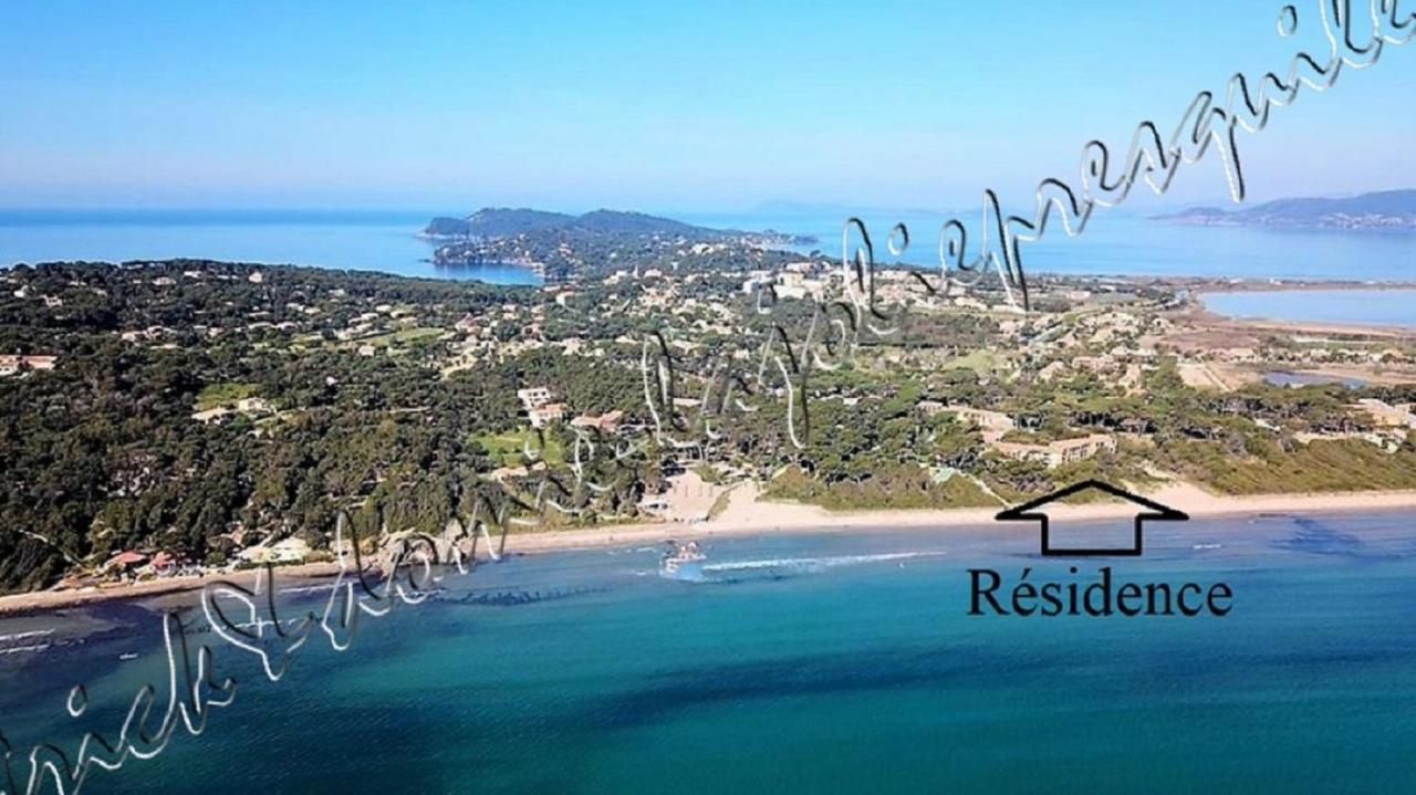 Magnifique Parc De La Presqu'Ile Avec Piscine Et Plage Face A Porquerolles ! Hyères Eksteriør bilde